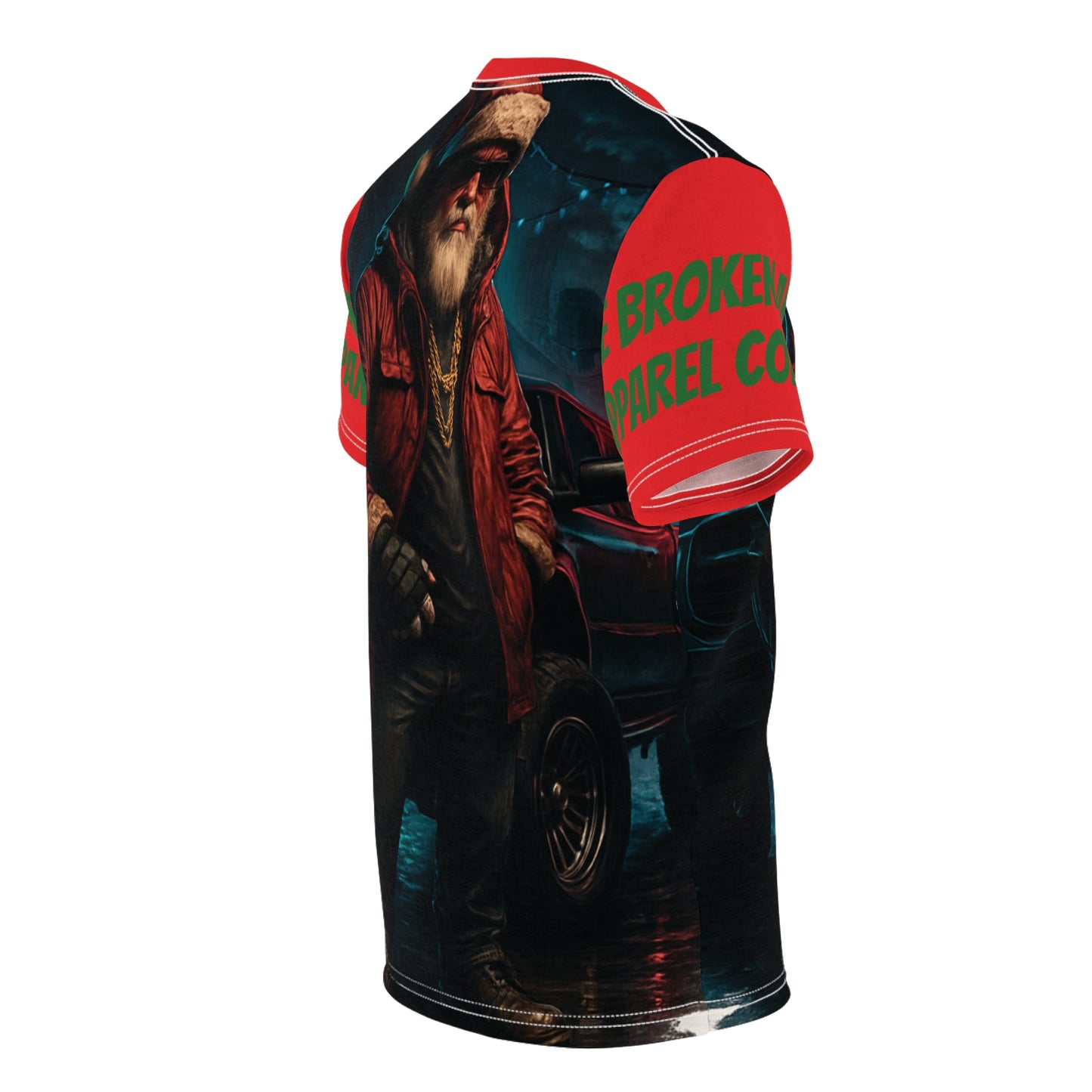 Santa Lifted Truck Tee — Christmas Collection