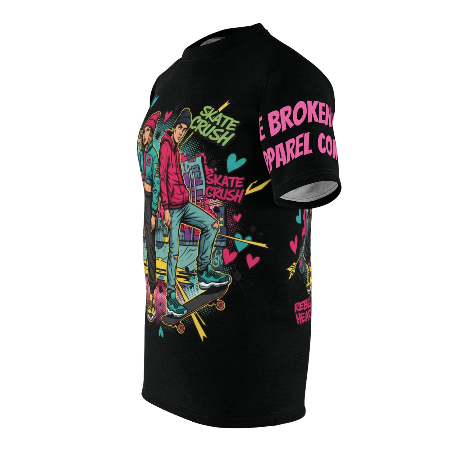 Skateboarding Couple