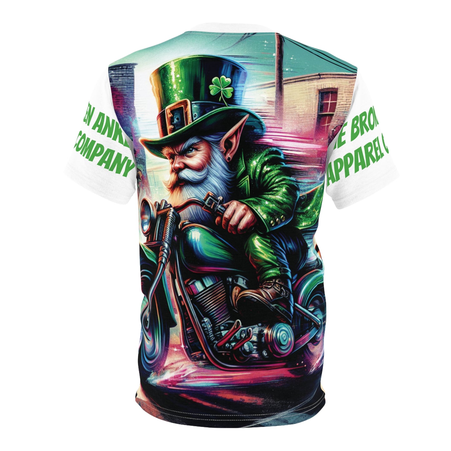 Leprechaun on Motorcycle