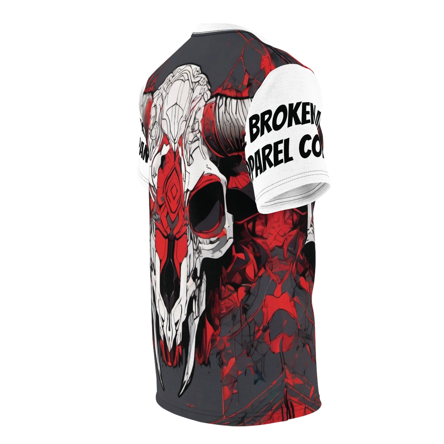 Buffalo Skull w/Rose Cut & Sew Tee