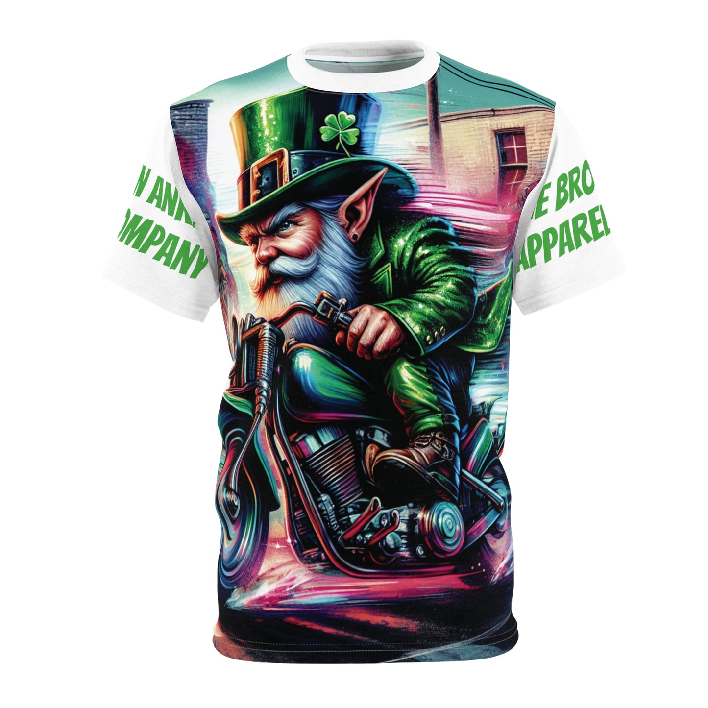 Leprechaun on Motorcycle