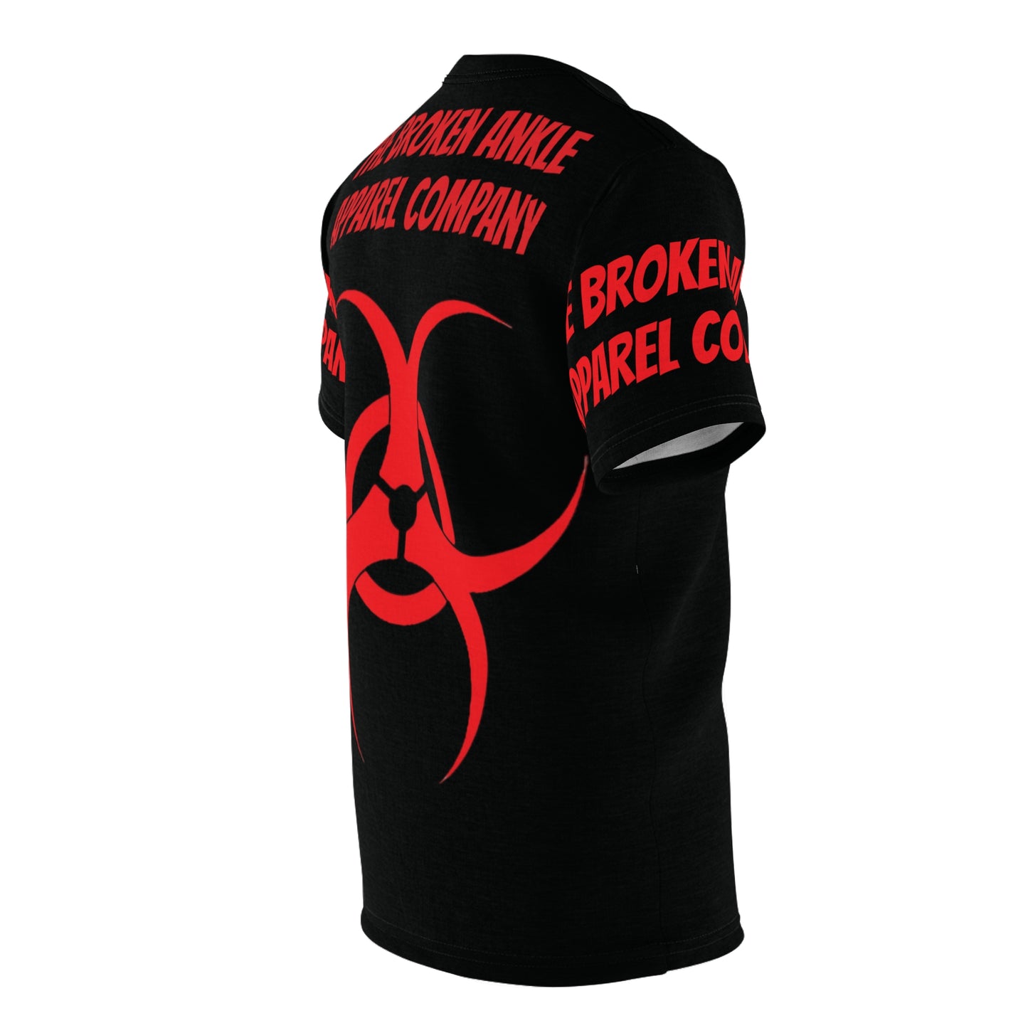 The Broken Ankle Apparel Company Red Logo Shirt