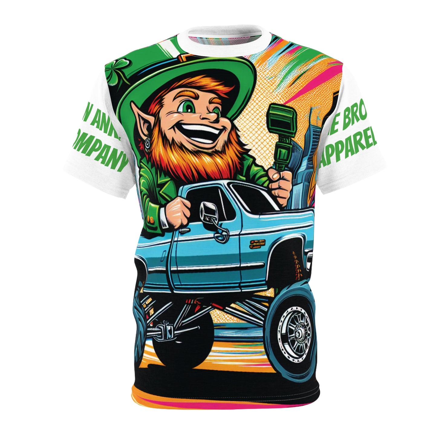 Leprechaun in Lifted Truck
