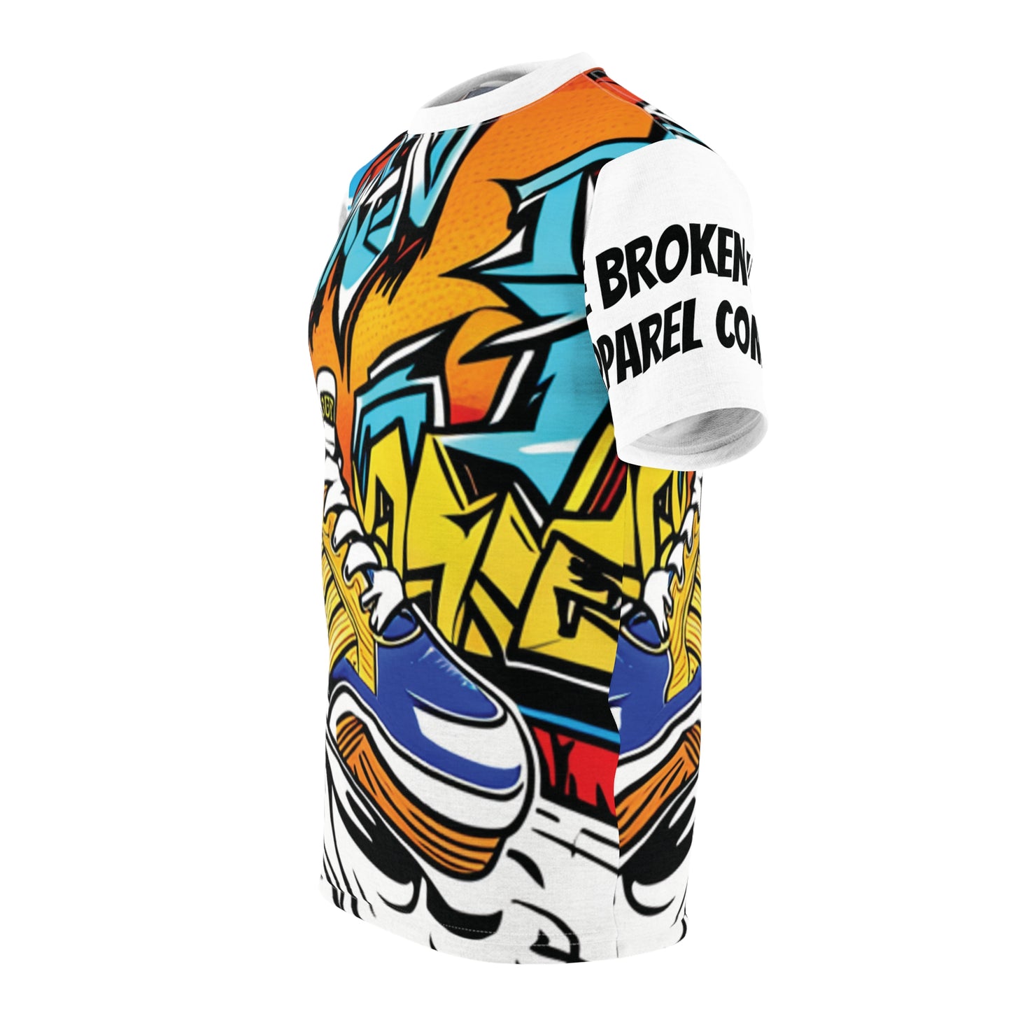 Broken Graffiti Cut & Sew Tee