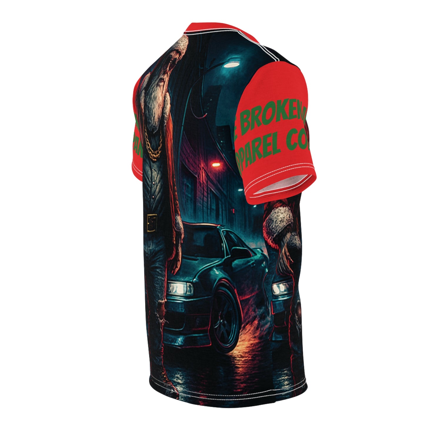 Santa Drift Car Tee — Christmas Collection
