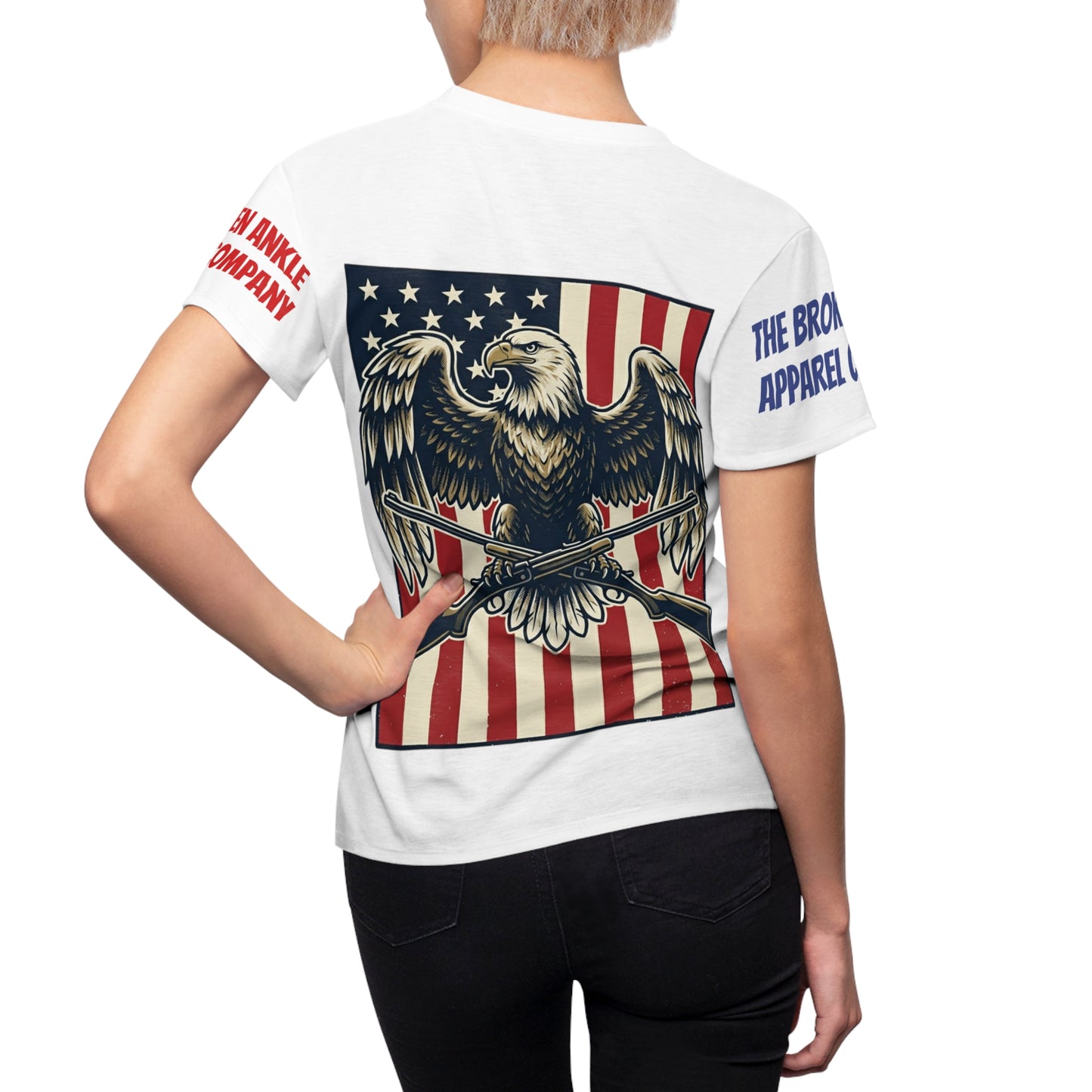 Eagle With Guns Women's Tee