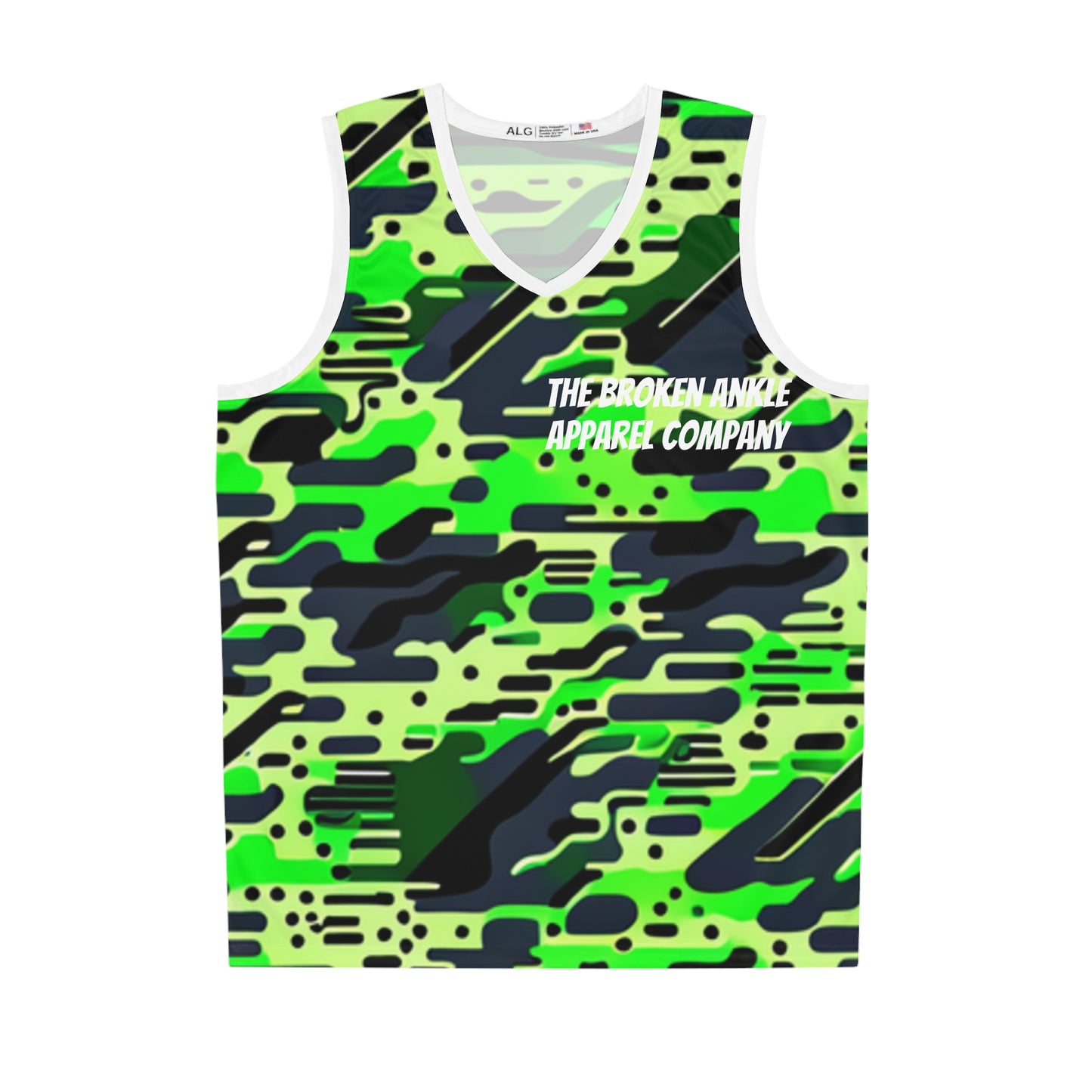 Green Splatter w/Logo Jersey