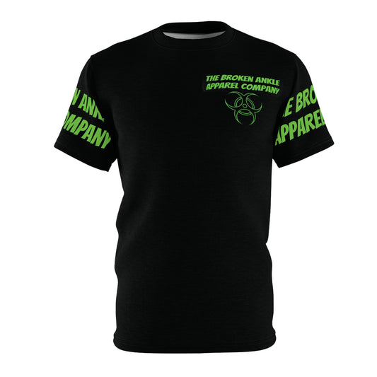 The Broken Ankle Apparel Company Logo Green Shirt