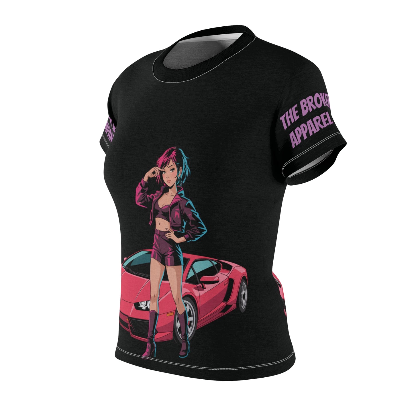 Girl Sports Car Tee