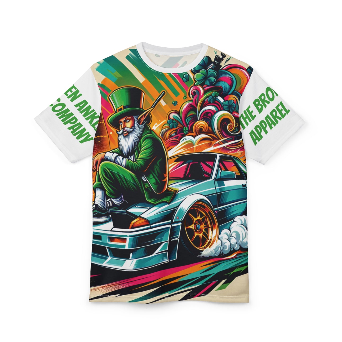 Leprechaun on Drift Car