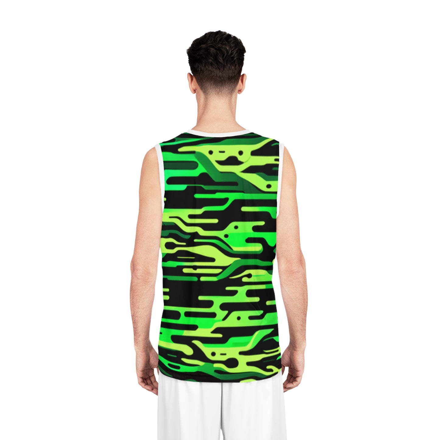 Green Splatter w/Logo Jersey