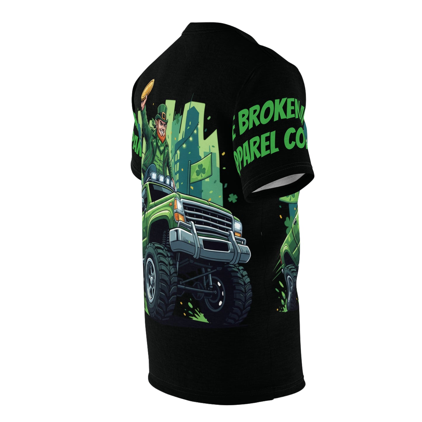 Lifted Truck Driving Leprechaun