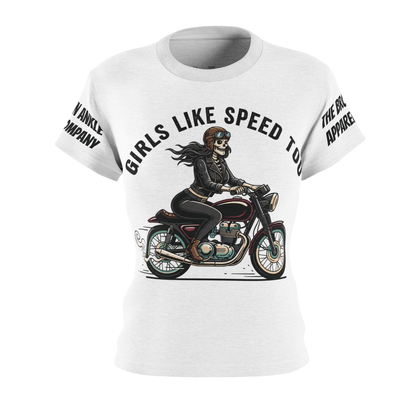 Girls Like Speed Too Motorcycle Tee