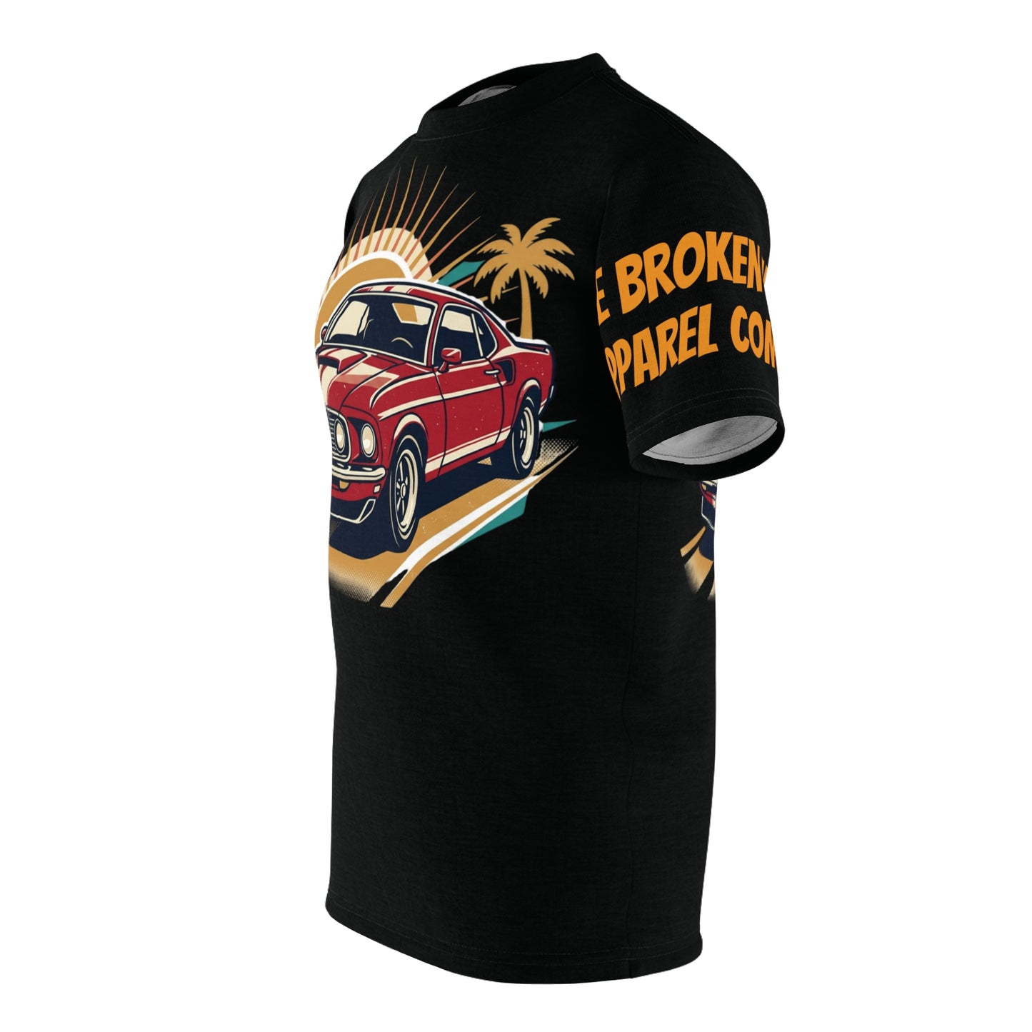 Muscle Car In The Summer