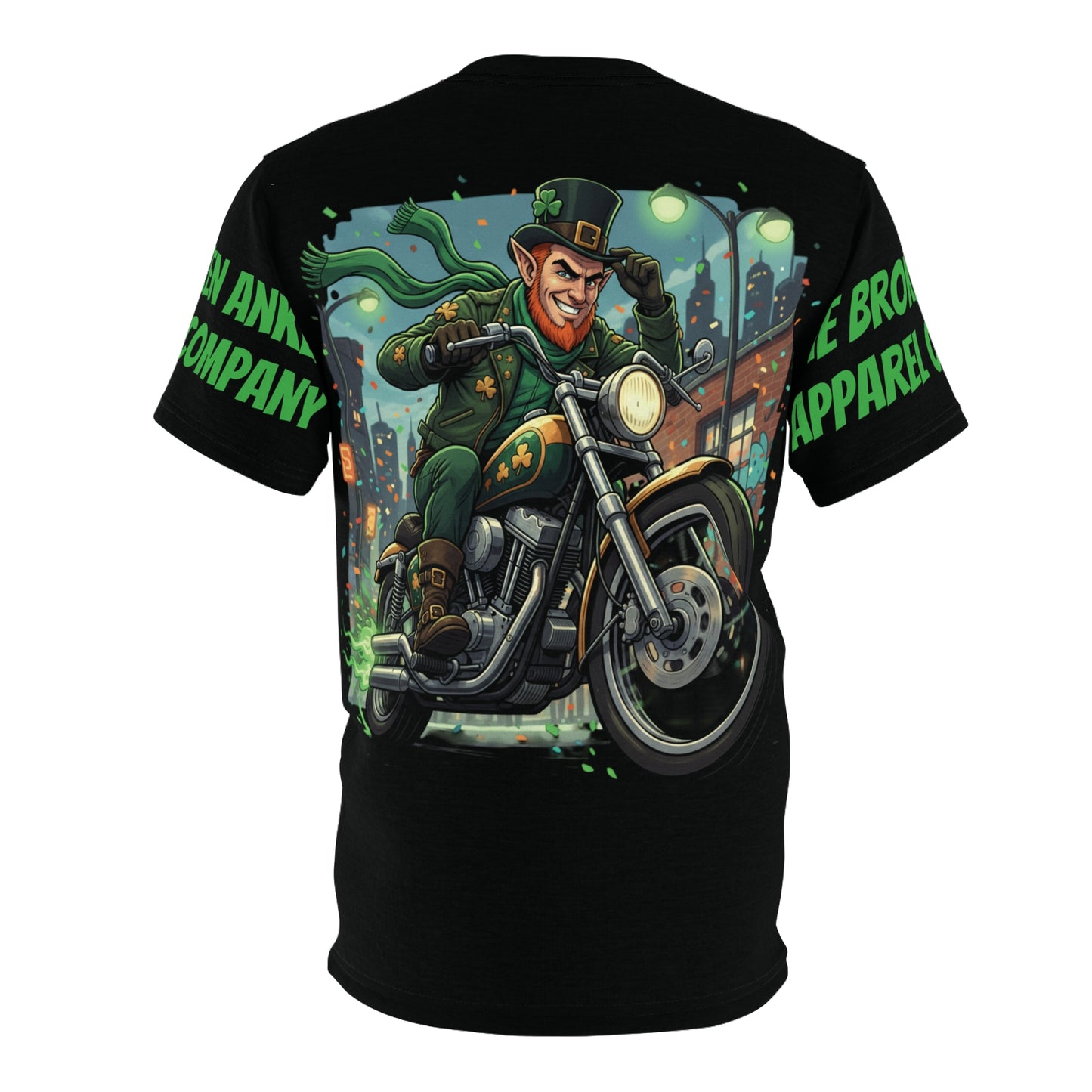 Motorcycle Riding Leprechaun