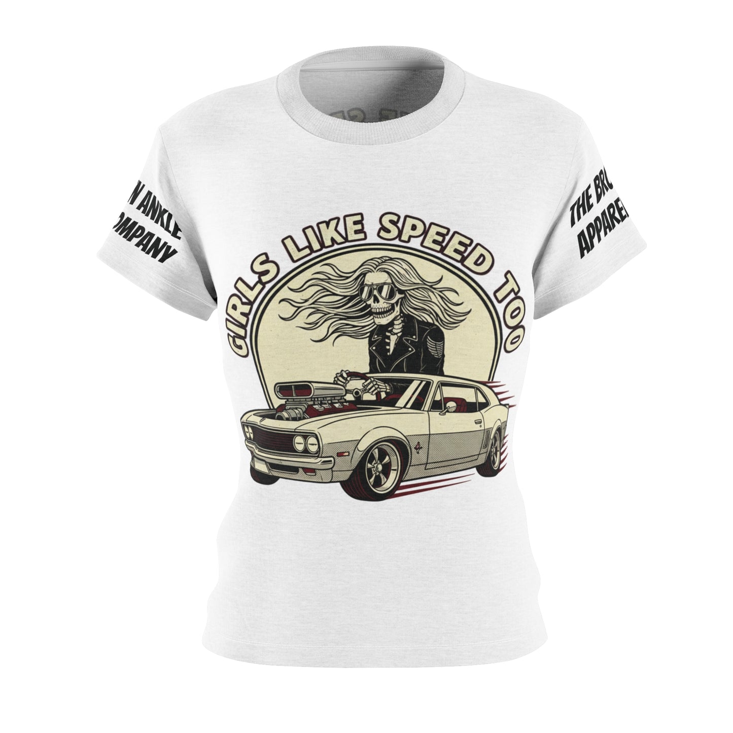 Girls Like Speed Too Muscle Car Tee