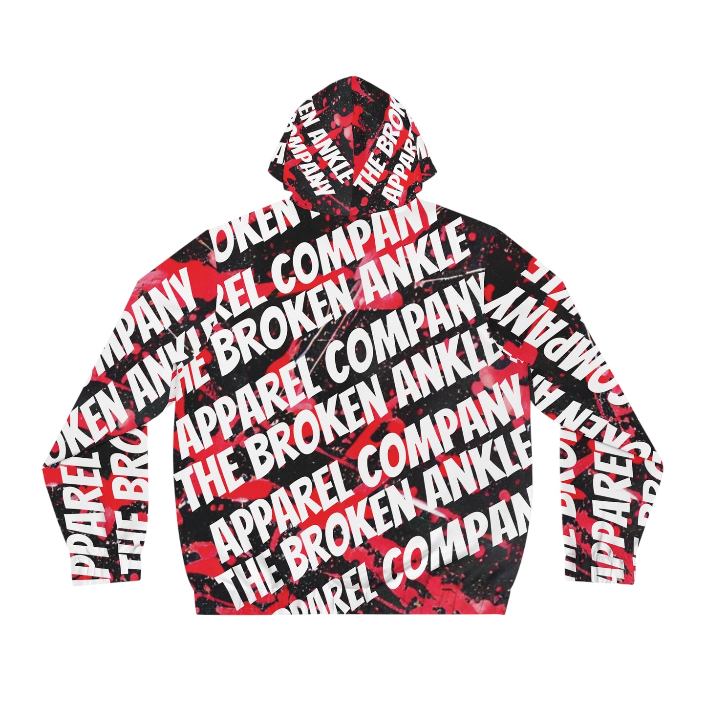 Logo All Over Full-Zip Hoodie