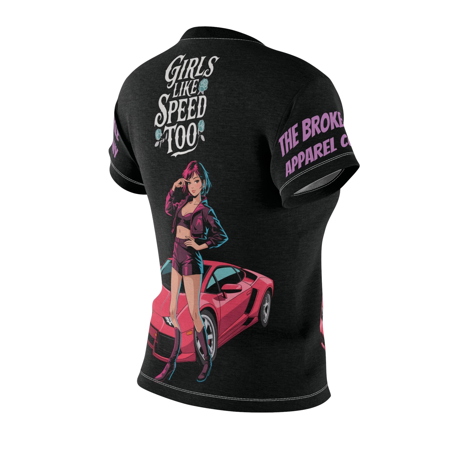 Girl Sports Car Tee