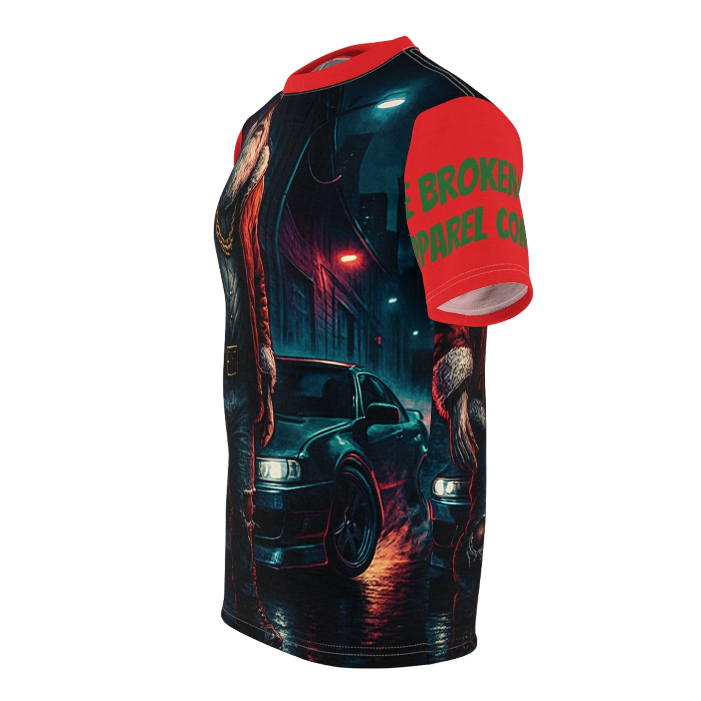 Santa Drift Car Tee — Christmas Collection