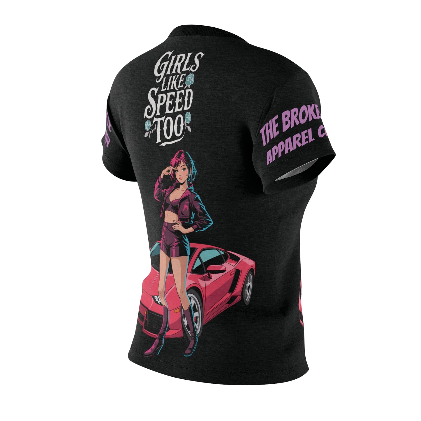 Girl Sports Car Tee