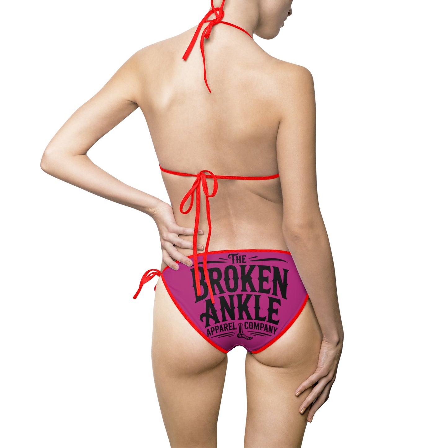 The Broken Ankle Apparel Company (Revised) in Pink