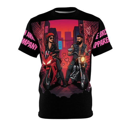 Motorcycle Couple Tee