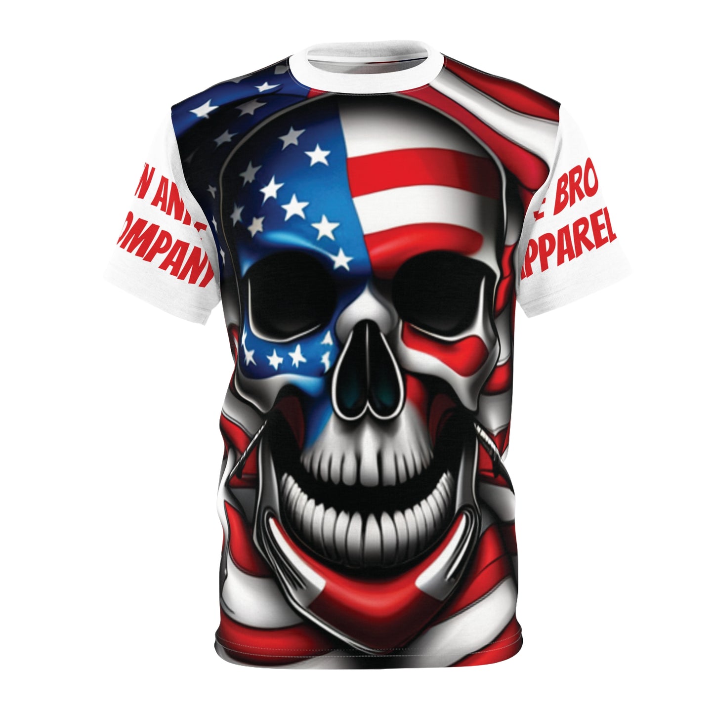 American Skull Flag