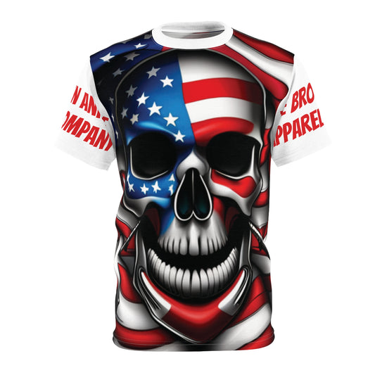American Skull Flag