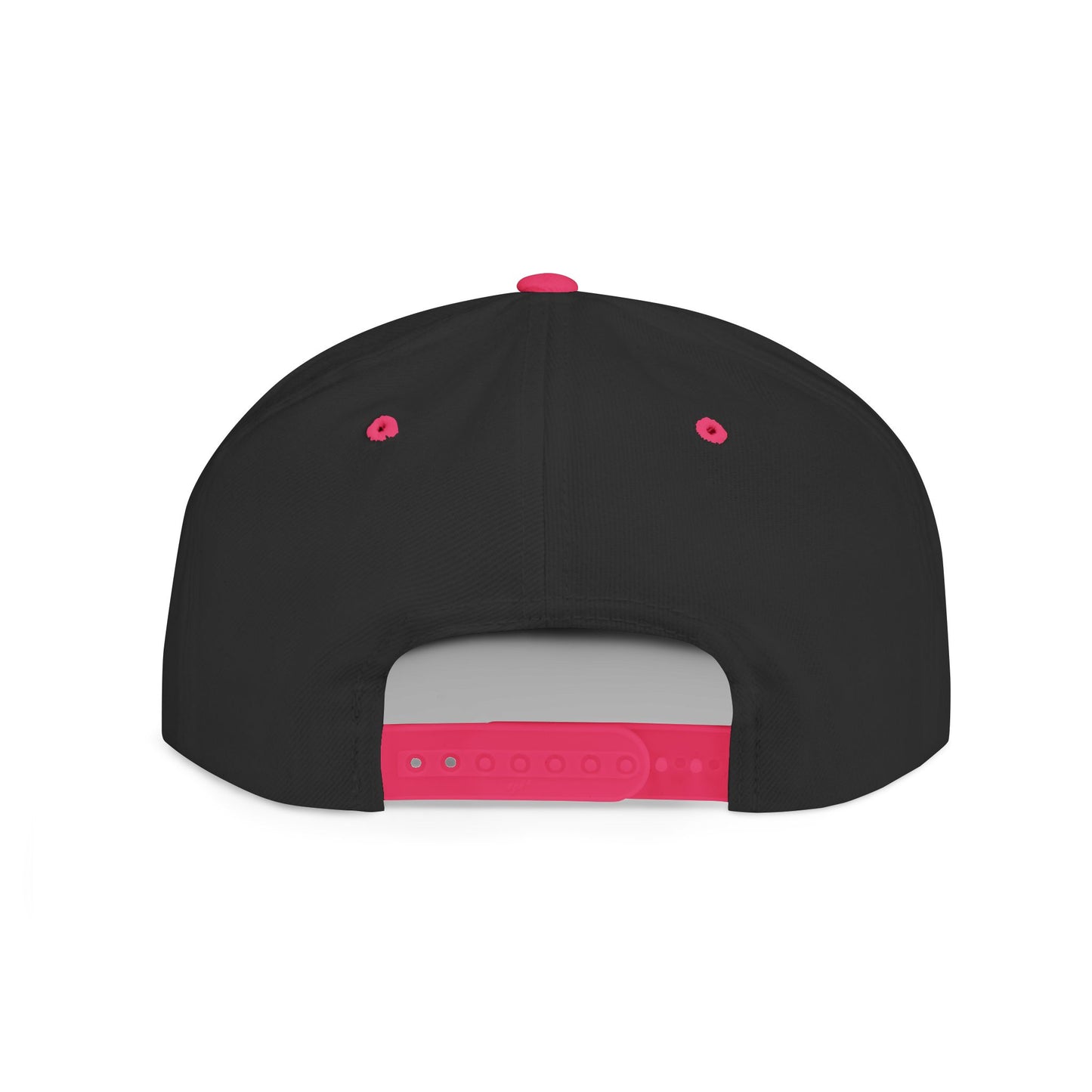 2026 Logo Flat Bill Snapback Pink/Black