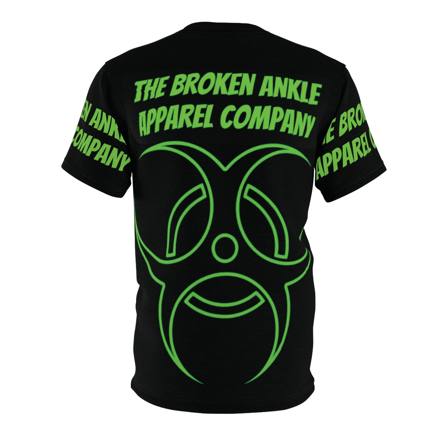 The Broken Ankle Apparel Company Logo Green Shirt