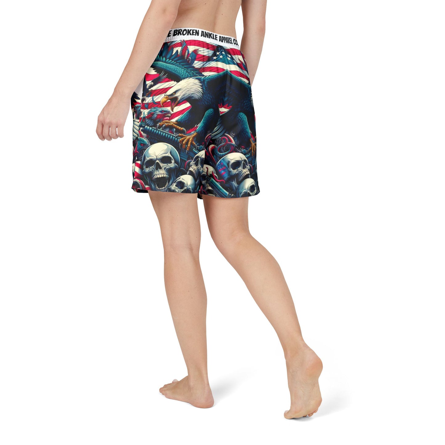 Patriotic Eagle Swim Shorts