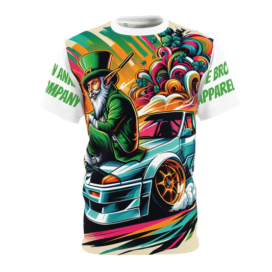 Leprechaun on Drift Car