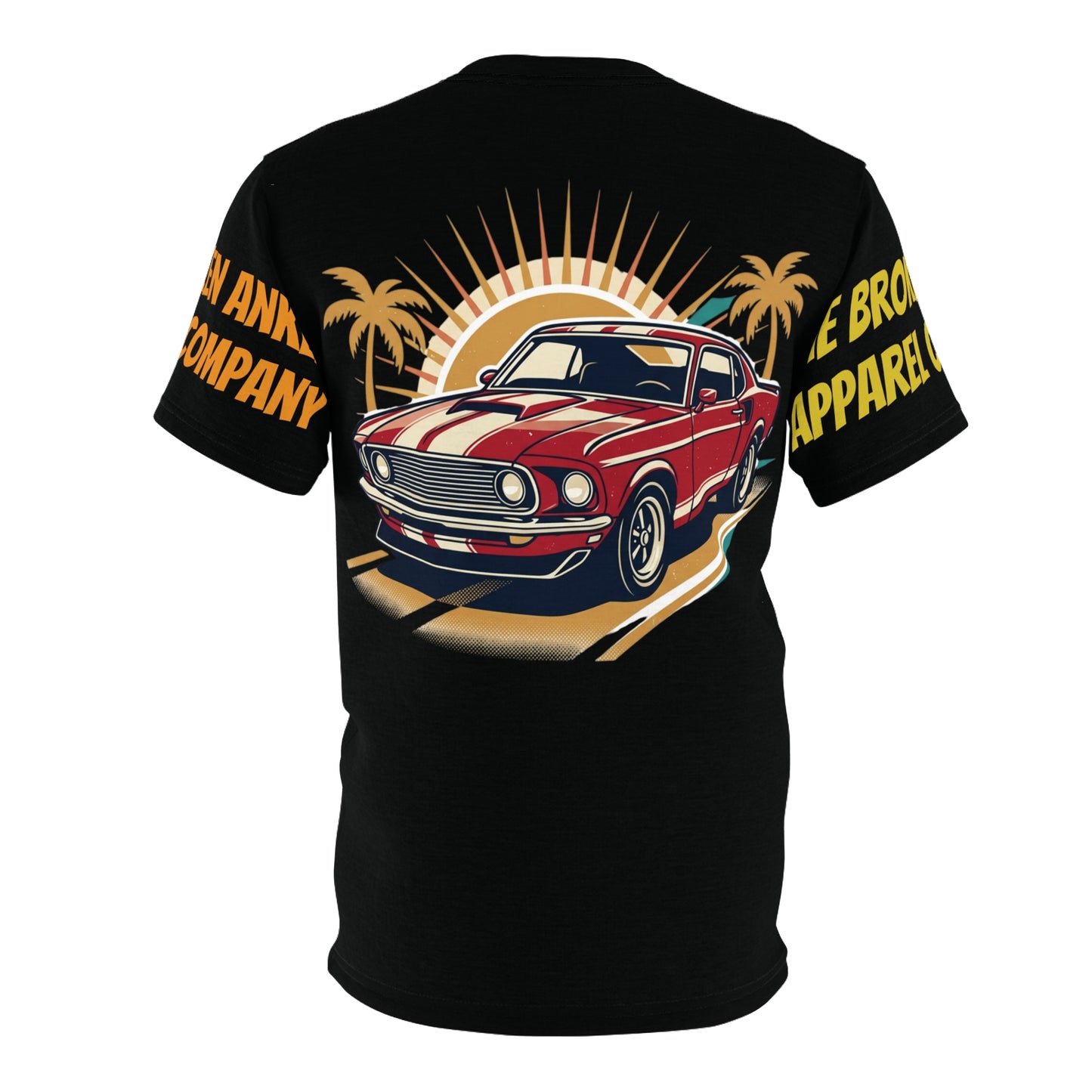 Muscle Car In The Summer