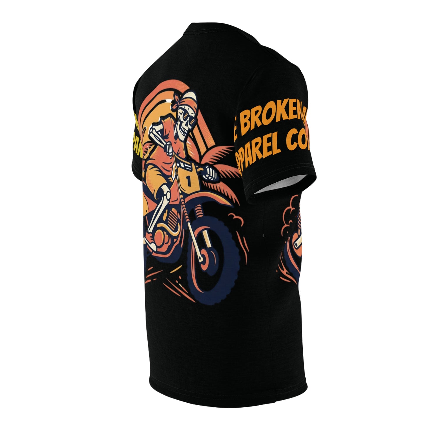 Motorcycle In The Summer
