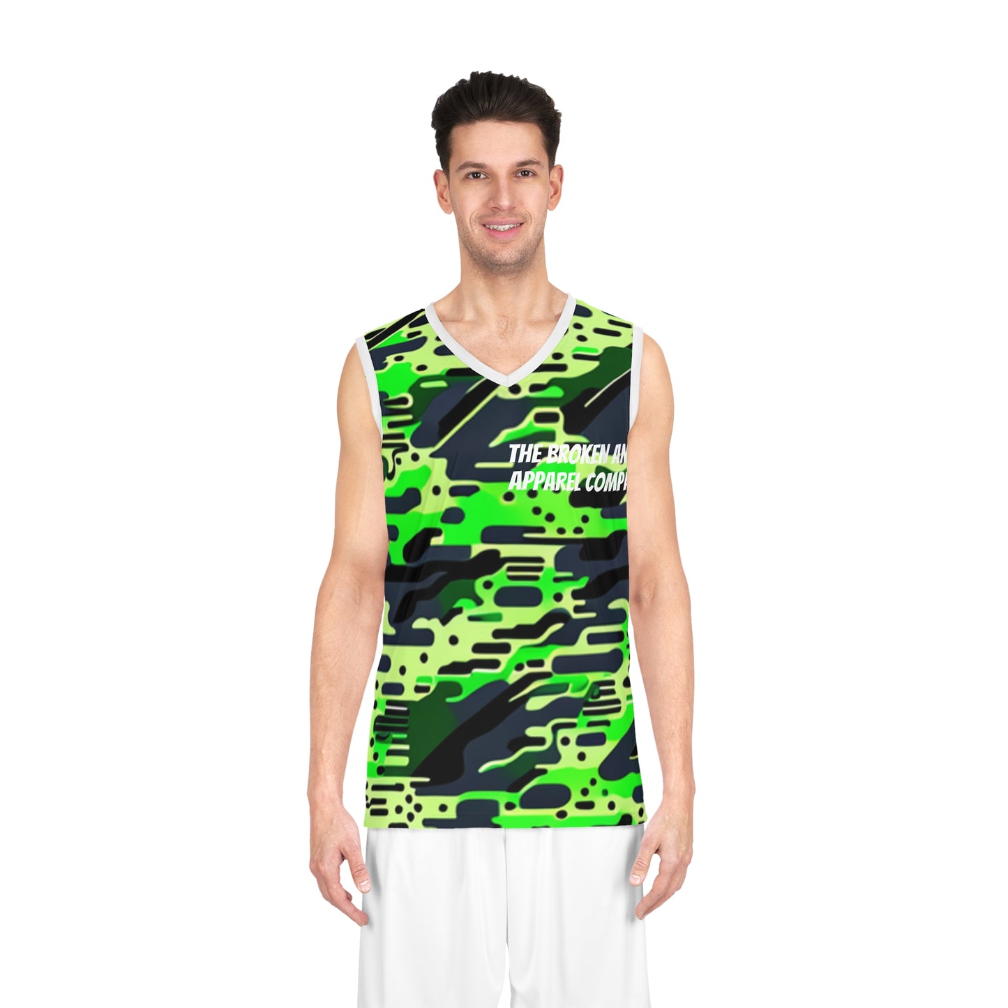 Green Splatter w/Logo Jersey