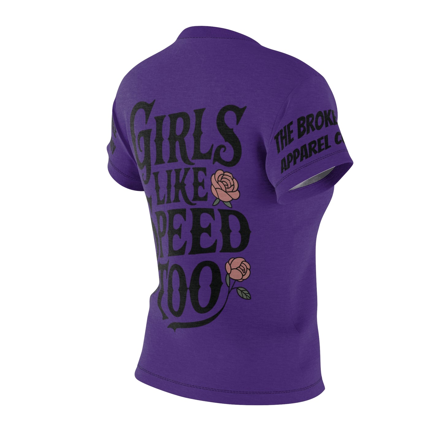 Girls Like Speed Too Purple