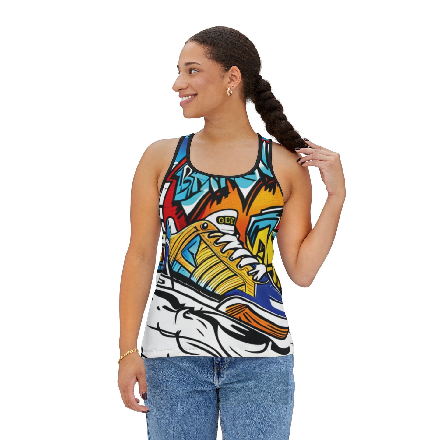 Graffiti Women's Tank Top