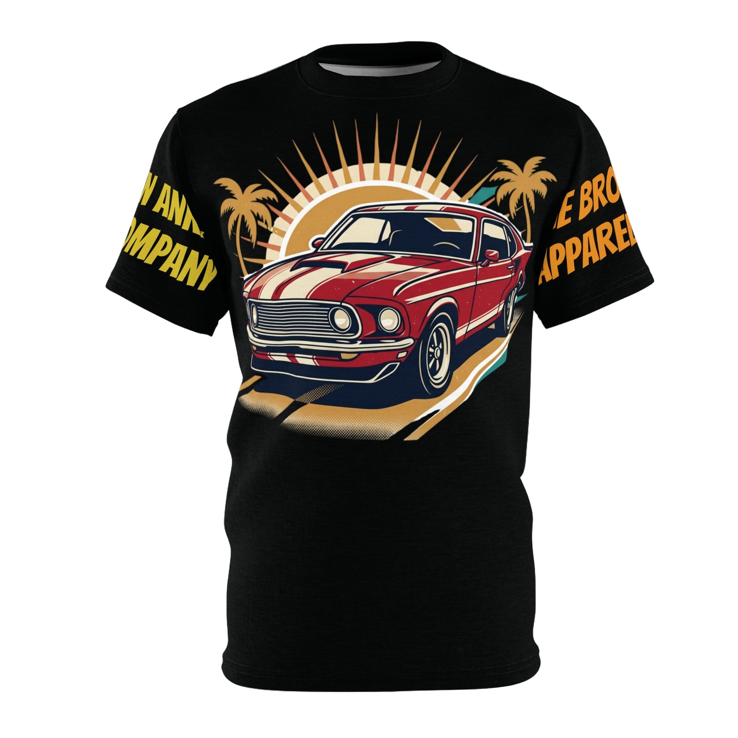 Muscle Car In The Summer