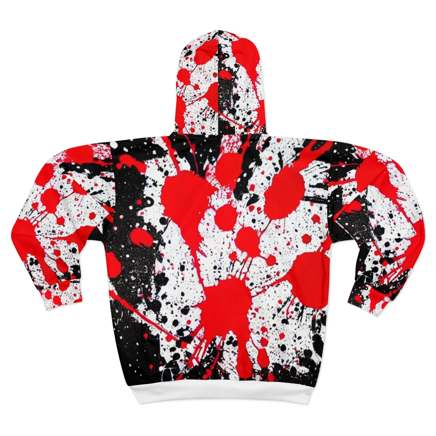 Blood Splatter Zip Hoodie