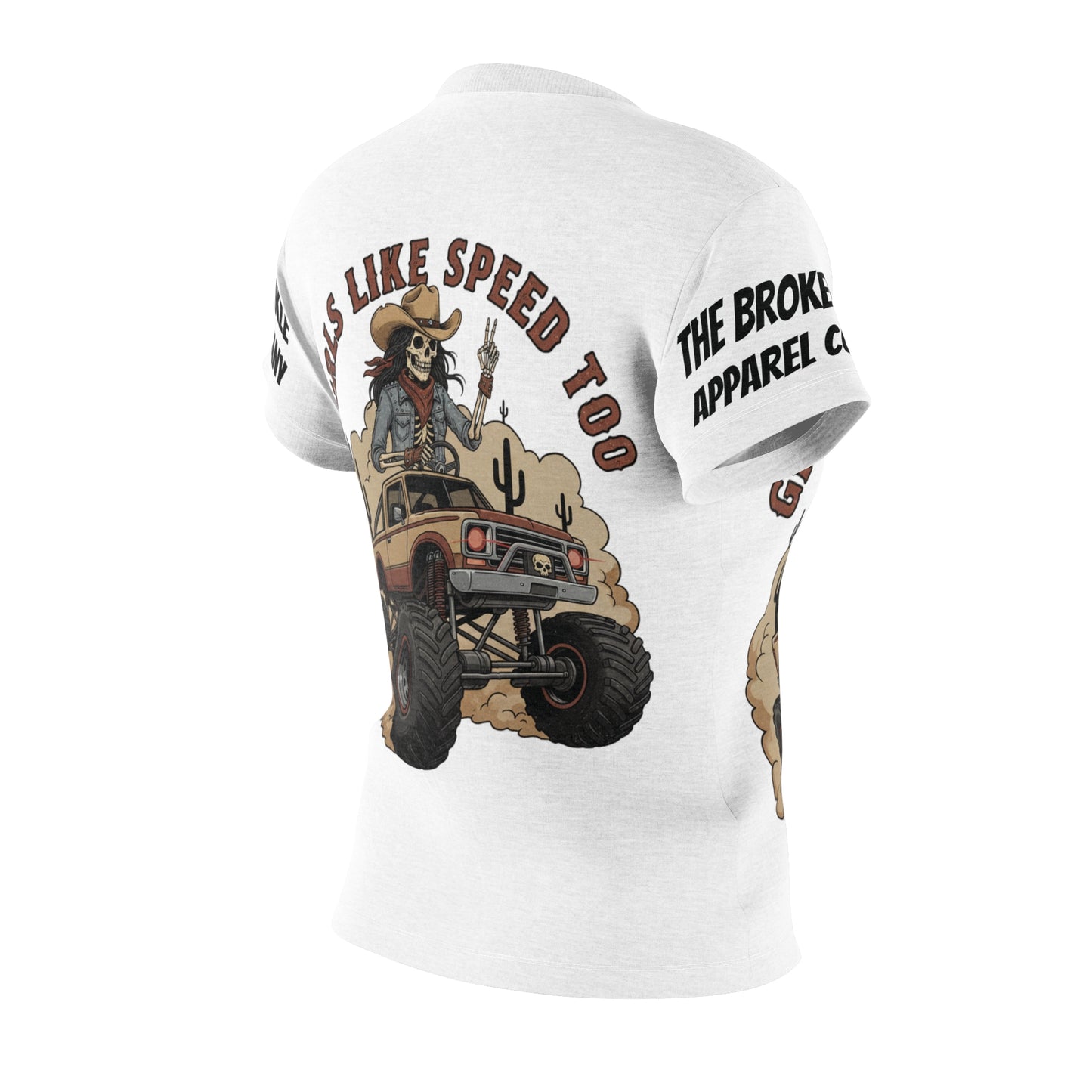 Girls Like Speed Too Lifted Truck Tee