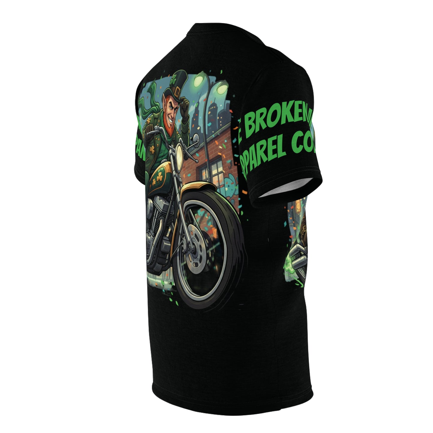 Motorcycle Riding Leprechaun