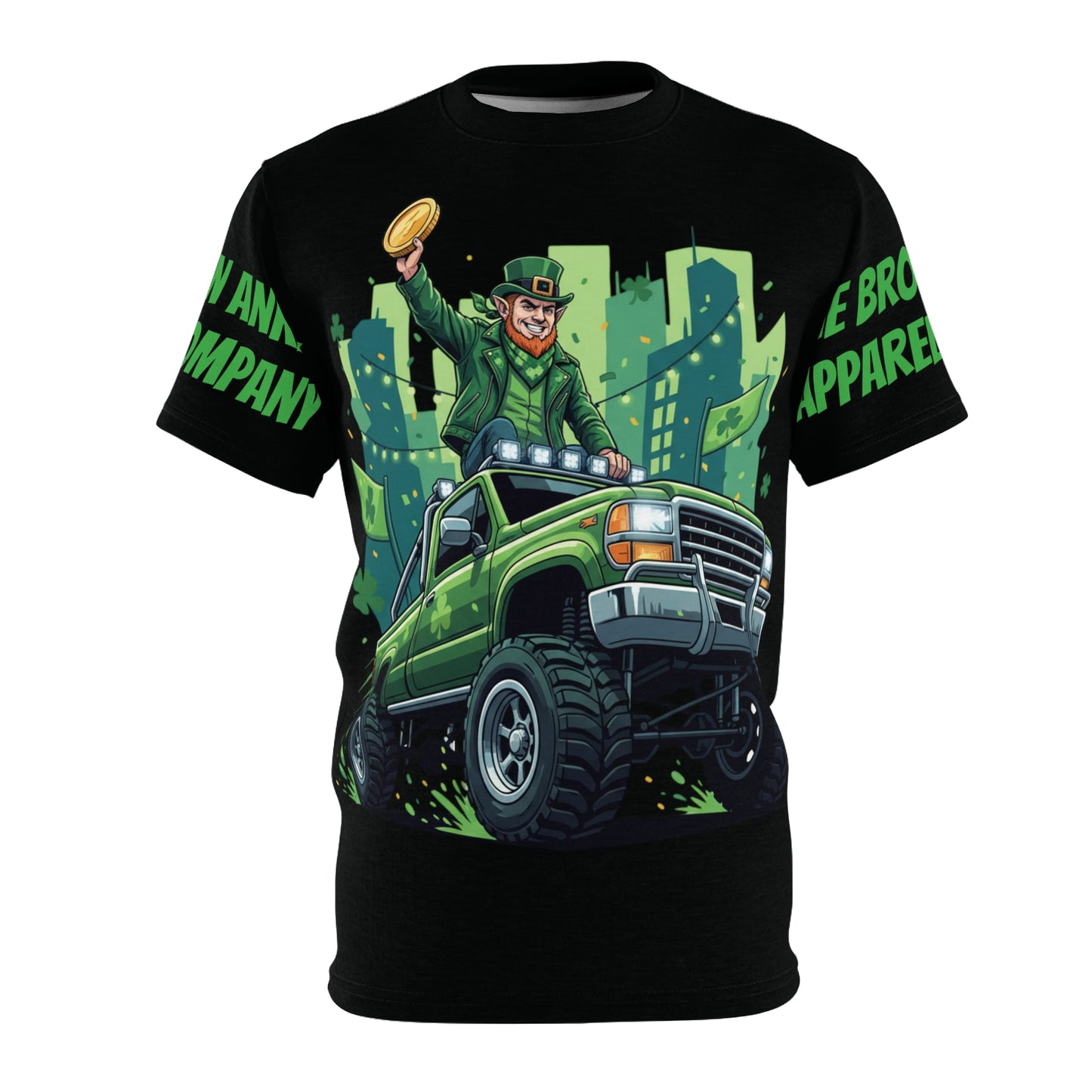 Lifted Truck Driving Leprechaun