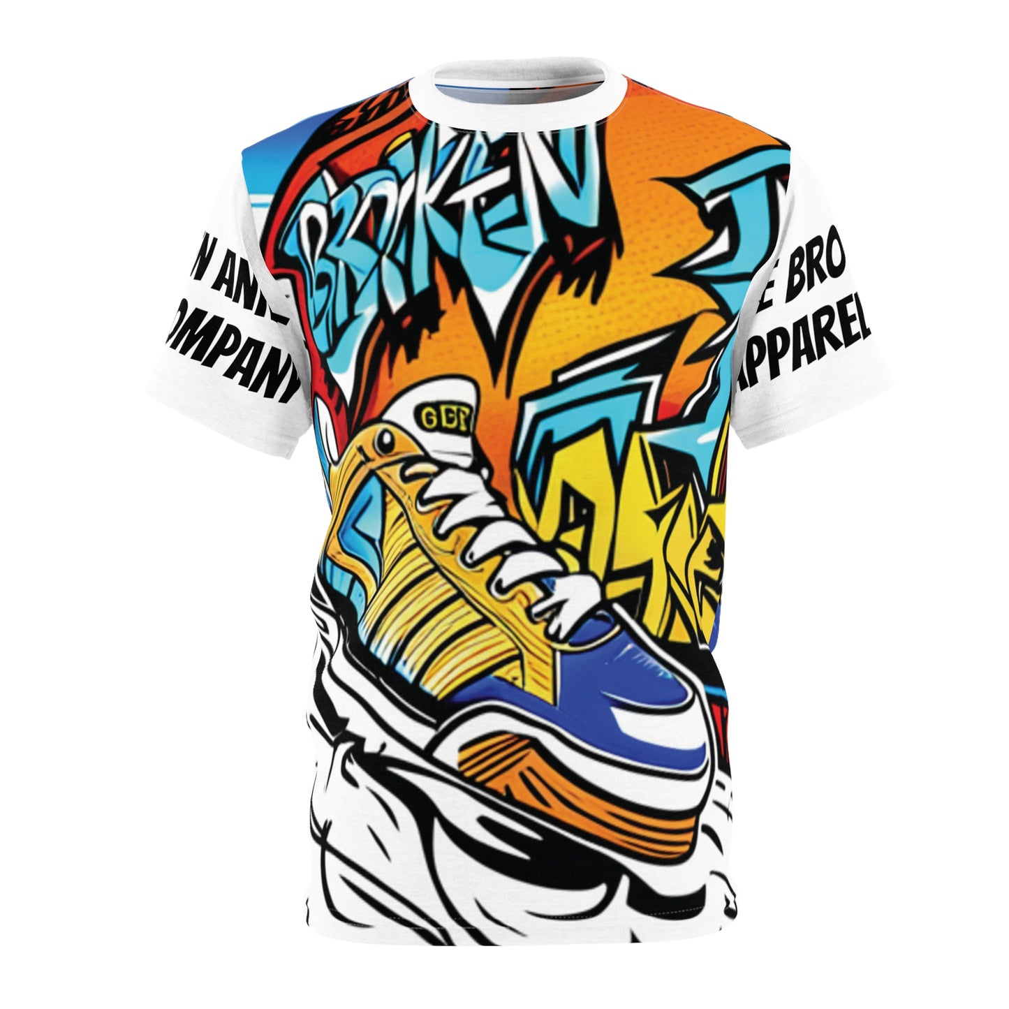 Broken Graffiti Cut & Sew Tee