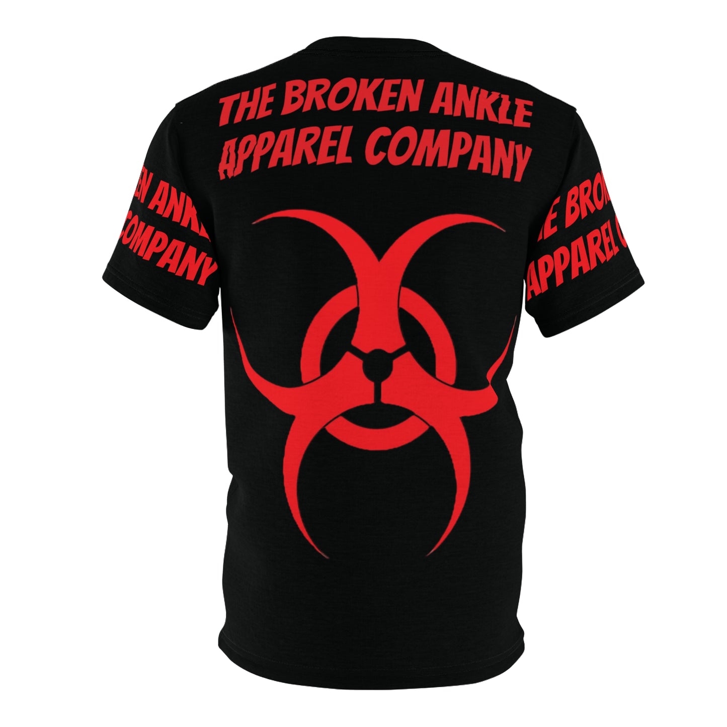 The Broken Ankle Apparel Company Red Logo Shirt