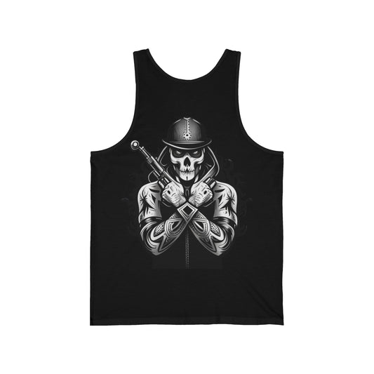 Crossed ARs Black Tank Top Mens