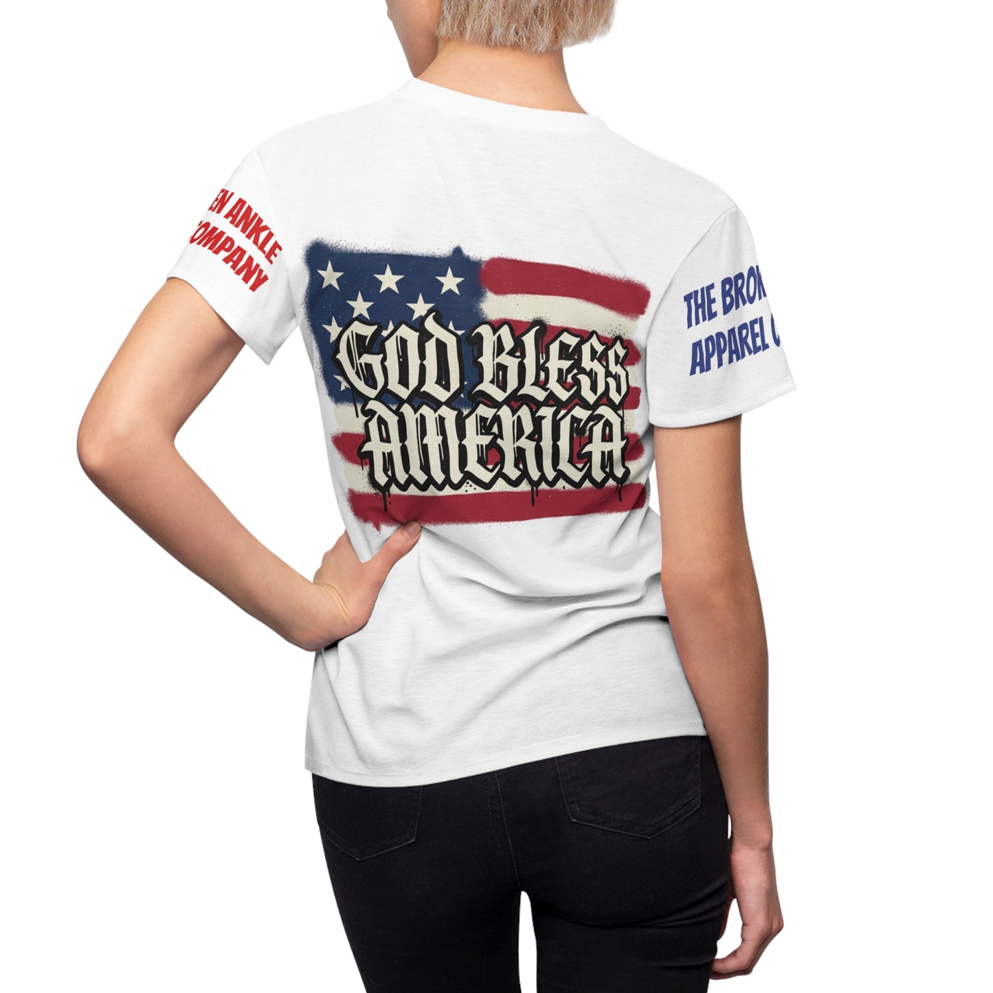 God Bless America Woman's Tee