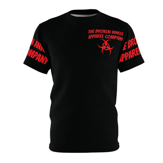 The Broken Ankle Apparel Company Red Logo Shirt