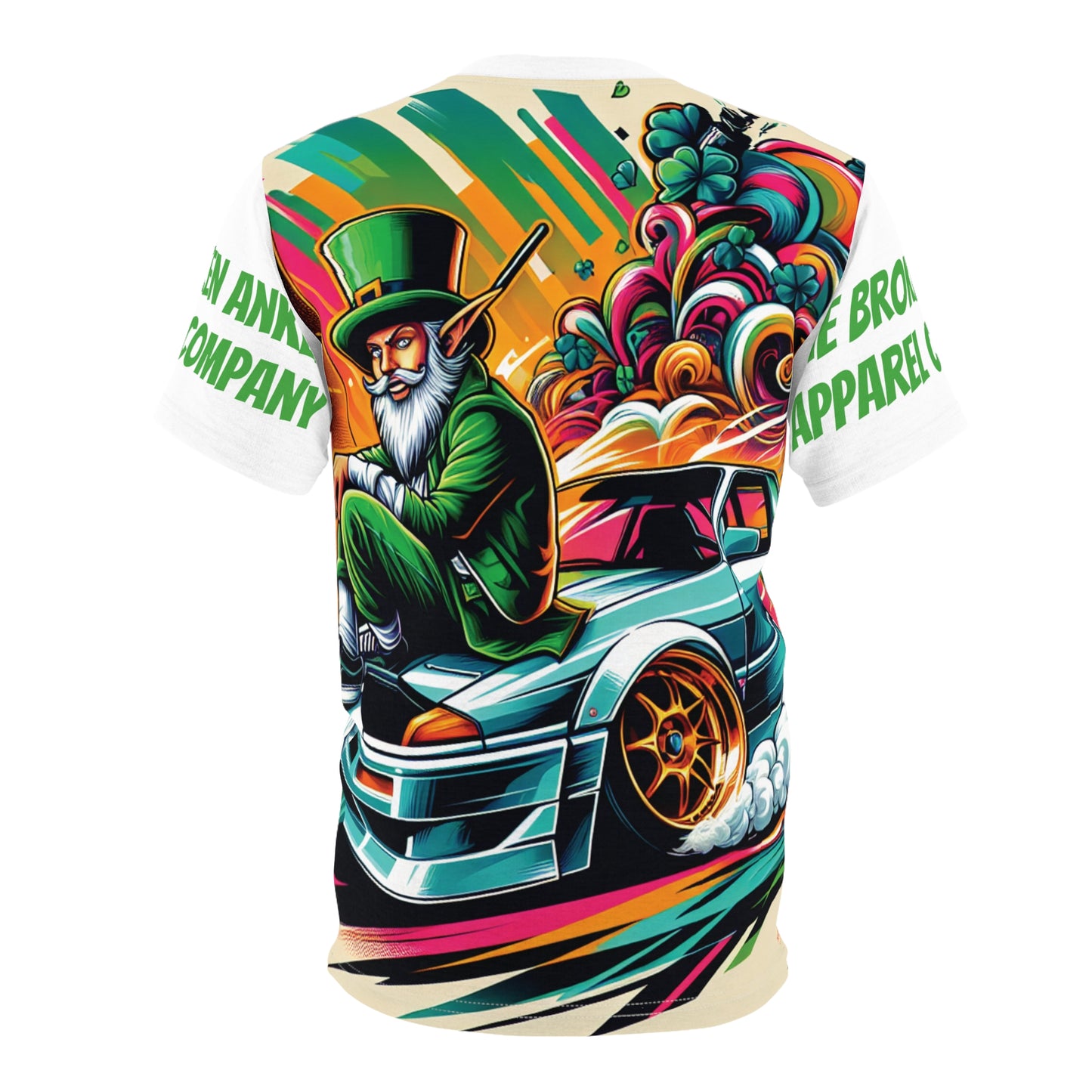 Leprechaun on Drift Car