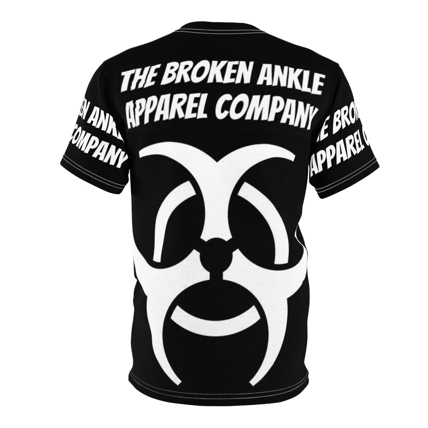 The Broken Ankle Apparel Company White Logo Shirt