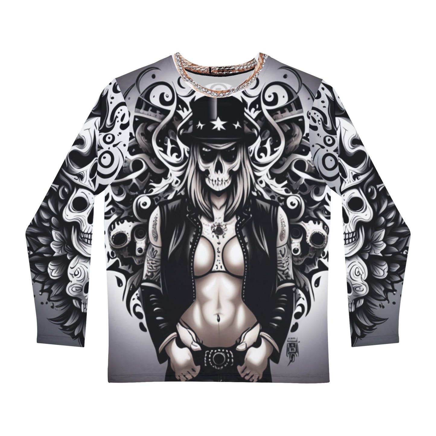 SkullLady Long Sleeve Shirt